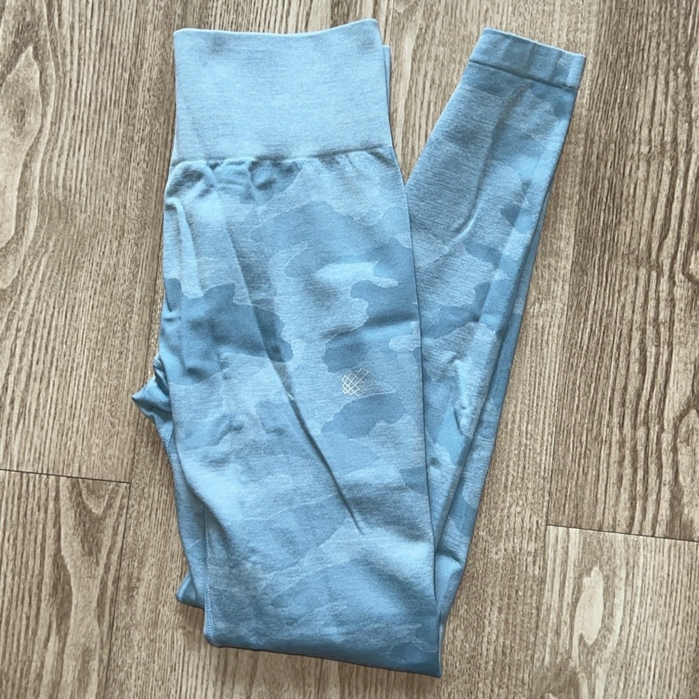 Jed North Blue Camo Leggings